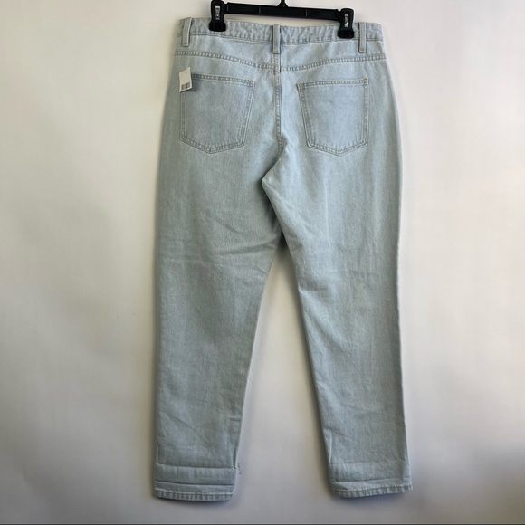 Forever 21 Sequined and distressed Light Wash Denim Jeans Size 31 - Picture 4 of 7